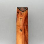 Woodandform Pfeffermühle Apfelholz gestockt