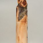 Woodandform Salz- und Pfeffermühle - Apfelholz Maserknolle