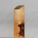 Woodandform Salz- und Pfeffermühle - Esche Maserknolle