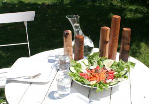 Woodandform Pfeffermühlen aus edlem Holz und hochwertigem Keramikmahlwerk